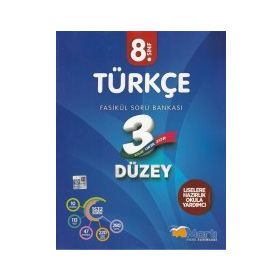 8.Sınıf Türkçe Fasikül Soru Bankası - Martı Yayınları