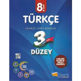 8.Sınıf Türkçe Fasikül Soru Bankası - Martı Yayınları