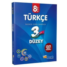 8.Sınıf Türkçe Fasikül Soru Bankası - Martı Yayınları