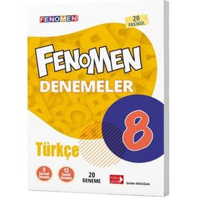 8. Sınıf Türkçe Fenomen 20li Deneme - Gama Yayınları