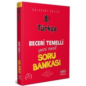 8. Sınıf Türkçe Garantör Beceri Temelli Soru Bankası-Data Yayınları