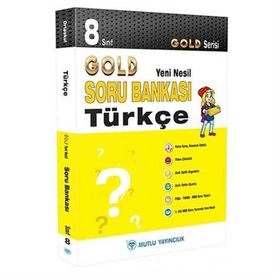 8. Sınıf Türkçe Gold Serisi Yeni Nesil Soru Bankası - Mutlu Yayınları
