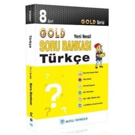 8. Sınıf Türkçe Gold Serisi Yeni Nesil Soru Bankası - Mutlu Yayınları