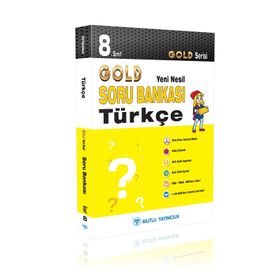 8. Sınıf Türkçe Gold Serisi Yeni Nesil Soru Bankası - Mutlu Yayınları
