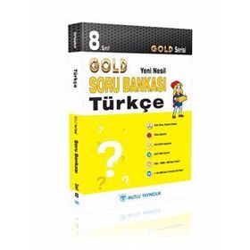 8. Sınıf Türkçe Gold Serisi Yeni Nesil Soru Bankası - Mutlu Yayınları