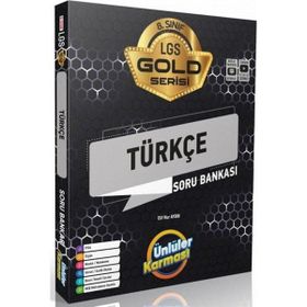 8. Sınıf Türkçe Gold Soru Bankası - Ünlüler Yayınları