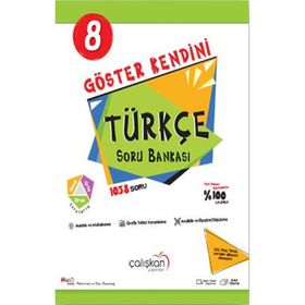 8. Sınıf Türkçe Göster Kendini Soru Bankası - Çalışkan Yayınları