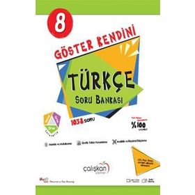 8. Sınıf Türkçe Göster Kendini Soru Bankası - Çalışkan Yayınları