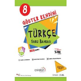 8. Sınıf Türkçe Göster Kendini Soru Bankası - Çalışkan Yayınları