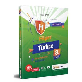 8. Sınıf Türkçe Hiper Konu Anlatımlı Soru Bankası-Hiper Zeka Yayınları
