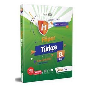 8. Sınıf Türkçe Hiper Konu Anlatımlı Soru Bankası-Hiper Zeka Yayınları