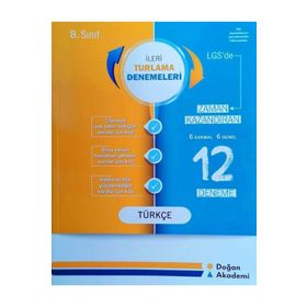 8. Sınıf Türkçe İleri Turlama Denemeleri