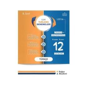8. Sınıf Türkçe İleri Turlama Denemeleri