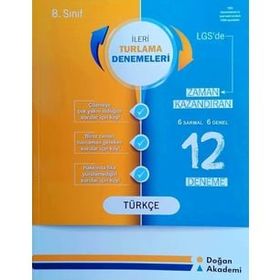8. Sınıf Türkçe İleri Turlama Denemeleri