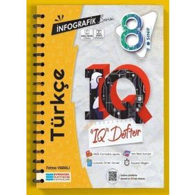 8.Sınıf Türkçe İnfografik Serisi IQ Akıllı Defter Evrensel İletişim