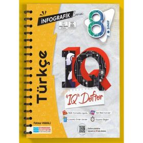 8.Sınıf Türkçe İnfografik Serisi IQ Akıllı Defter Evrensel İletişim