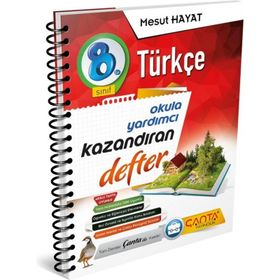 8. Sınıf Türkçe Kazandıran Defter - Mesut Hayat