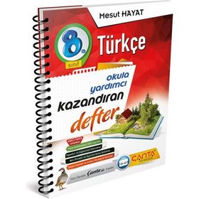 8. Sınıf Türkçe Kazandıran Defter - Mesut Hayat