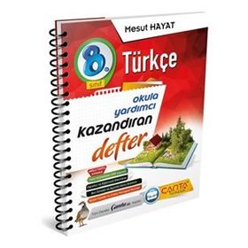8. Sınıf Türkçe Kazandıran Defter - Mesut Hayat