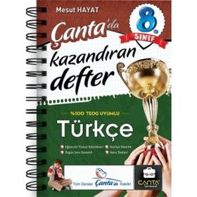 8. Sınıf Türkçe Kazandıran Defter - Mesut Hayat