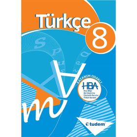 8. Sınıf Türkçe Kazanım Odaklı HBA - Tudem Yayınları
