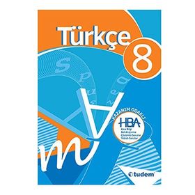 8. Sınıf Türkçe Kazanım Odaklı Hepsi 1 Arada - Tudem Yayınları Komisyon