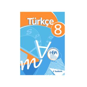 8. Sınıf Türkçe Kazanım Odaklı Hepsi 1 Arada - Tudem Yayınları Komisyon