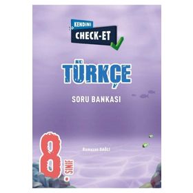 8. Sınıf Türkçe Kendini Check Et Soru Bankası - Okyanus Yayınları