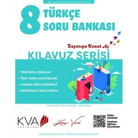 8. Sınıf Türkçe Kılavuz Soru Bankası-Koray Varol Yayınları