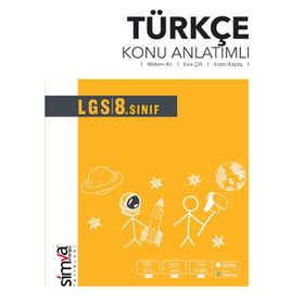8. Sınıf Türkçe Konu Anlatımlı Kitabı-Simya Yayınları