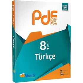 8.Sınıf Türkçe Konu Anlatımlı PDF - Martı Yayınları