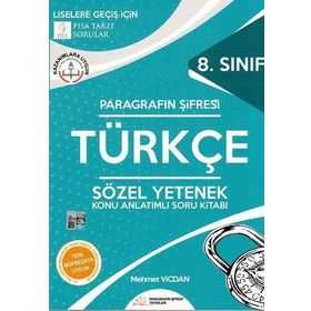 8. Sınıf Türkçe Konu Anlatımlı Soru Bankası-Paragrafın Şifresi Yayınları