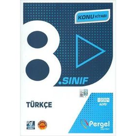 8. Sınıf Türkçe Konu Kitabı Kollektif Pergel Yayınları