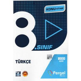 8. Sınıf Türkçe Konu Kitabı Kollektif Pergel Yayınları