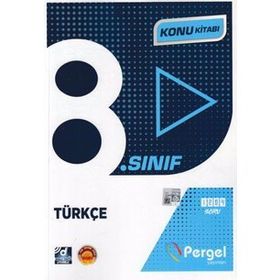 8. Sınıf Türkçe Konu Kitabı Kollektif Pergel Yayınları