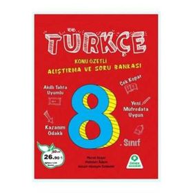 8. Sınıf Türkçe Konu Özetli Araştırma ve Soru Bankası Örnek Akademi Yayınları