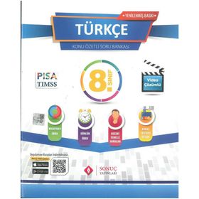 8. Sınıf Türkçe Konu Özetli Soru Bankası Seti Sonuç Yayınları