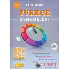 8 Sınıf Türkçe Kronometre 12Li Denemeleri Limit Yayınları