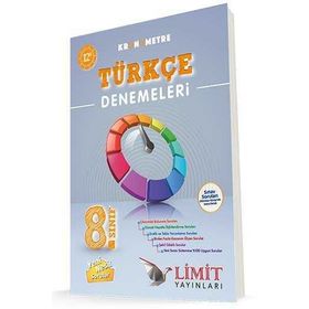8 Sınıf Türkçe Kronometre 12Li Denemeleri Limit Yayınları