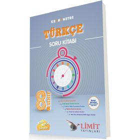 8. Sınıf Türkçe Kronometre Soru Bankası Limit Yayınları