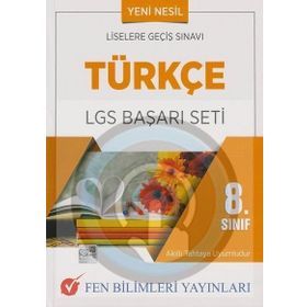 8 Sınıf Türkçe LGS Başarı Seti - Fen Bilimleri Yayınları