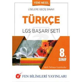 8 Sınıf Türkçe LGS Başarı Seti - Fen Bilimleri Yayınları