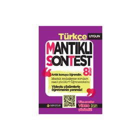 8. Sınıf Türkçe Mantıklı Son Test- Sadık Uygun Yayınları