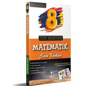 8. Sınıf Türkçe Matematik Fen Soru Bankası-Toy Akademi Yayınları