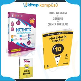 8.Sınıf Türkçe Matematik Soru Kütüphanesi Paraf Yayınları