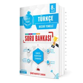 8. Sınıf Türkçe Mavi Soru Bankası - Nartest Yayınları