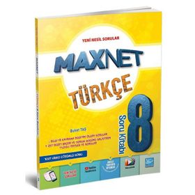 8. Sınıf Türkçe Maxnet Soru Kitabı - Karaca Eğitim Yayınları