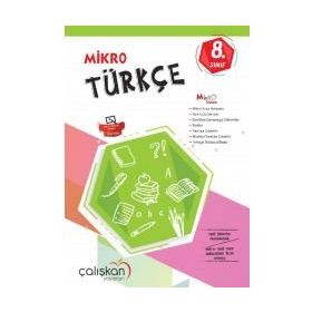 8. Sınıf Türkçe Mikro Defter Çalışkan Yayınları
