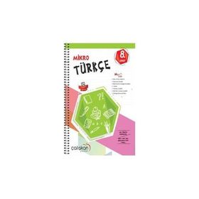 8. Sınıf Türkçe Mikro Defter Çalışkan Yayınları