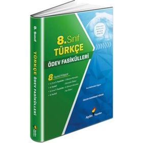 8. Sınıf Türkçe Ödev Fasikülleri - Aydın Yayınları